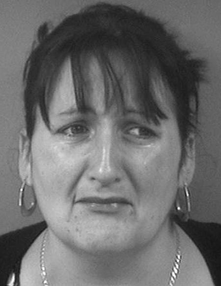 Mother of nine Tracy Lyons arrest photograph 2009