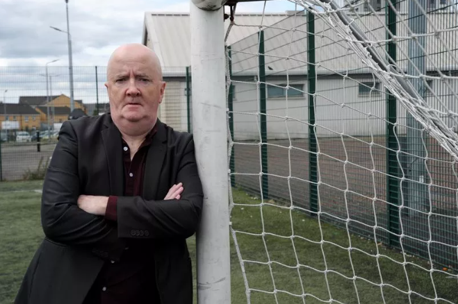 Stuart McMillan, of Paisley, was abused by SFA official Hugh Stevenson